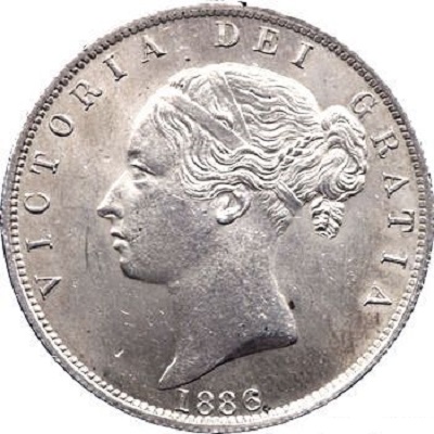 Half Crown 1886 Value