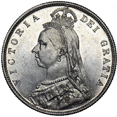 Half Crown 1888 Value