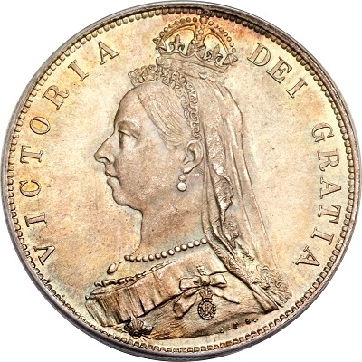Half Crown 1889 Value