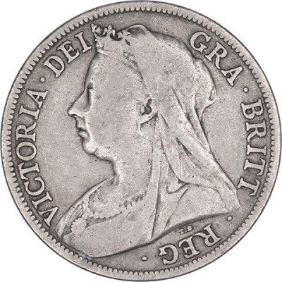 1896 UK Half Crown Value | 1896 British Half Crown Value