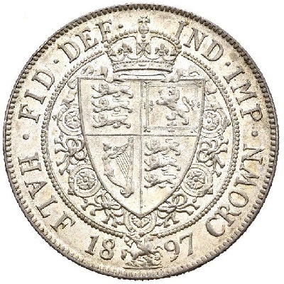 UK Half Crown 1897 Value