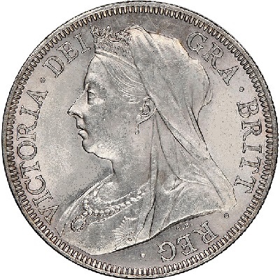 1900 UK Half Crown Value | 1900 British Half Crown Value