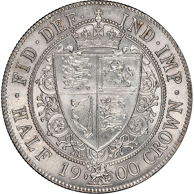 UK Half Crown 1900 Value