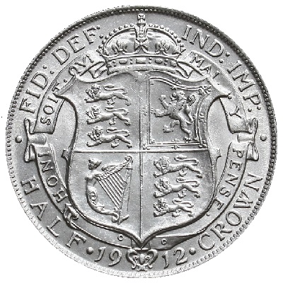 UK Half Crown 1912 Value