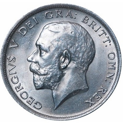 UK Half Crown 1921 Value