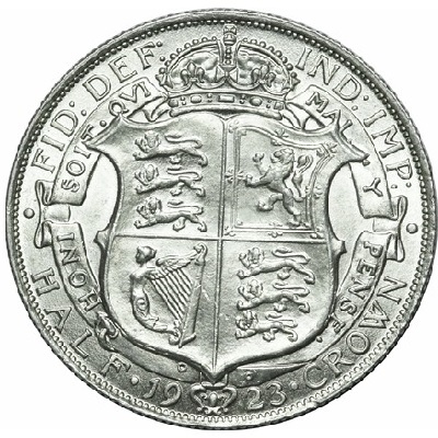 UK Half Crown 1923 Value