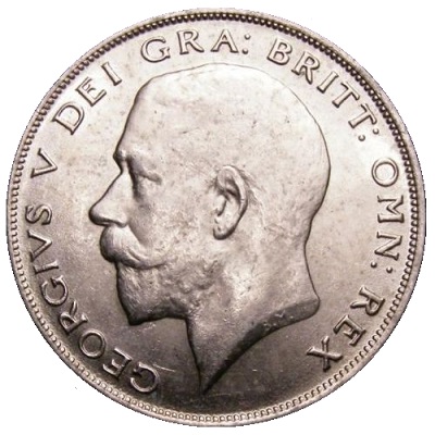 1924 UK Half Crown Value | 1924 British Half Crown Value