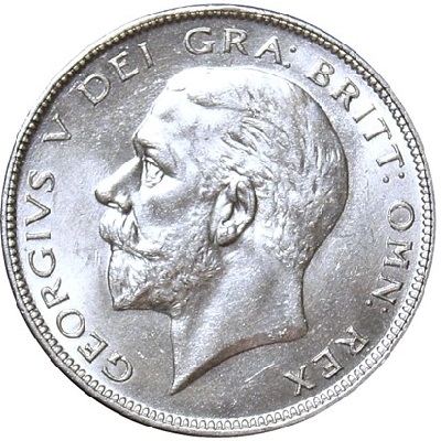 1927 UK Half Crown Value | 1927 British Half Crown Value
