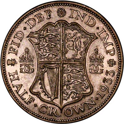 1933 Half Crown Value