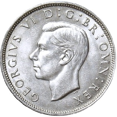 1938 UK Half Crown Value | 1938 British Half Crown Value