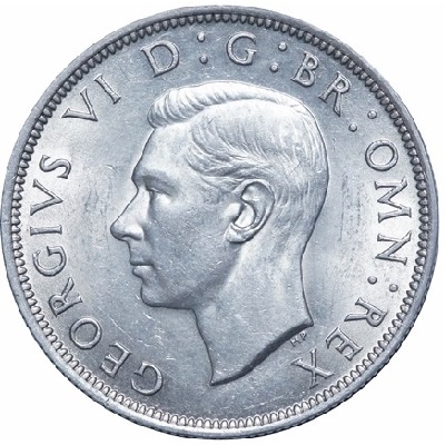 1944 UK Half Crown Value | 1944 British Half Crown Value
