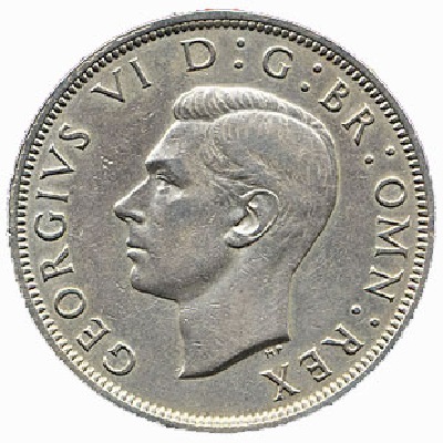 1952 UK Half Crown Value | 1952 British Half Crown Value