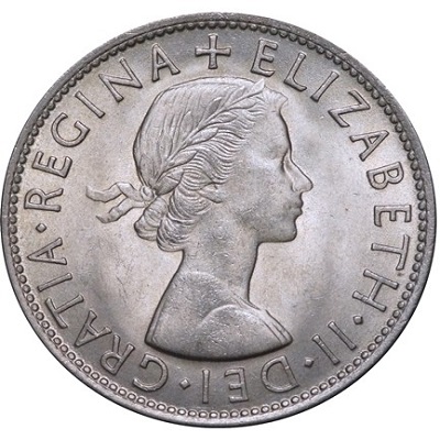 1954 Half Crown Value