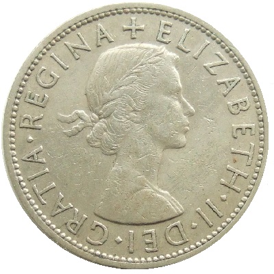 1955 Half Crown Value