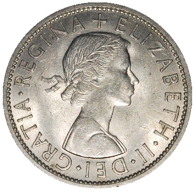 1956 UK Half Crown Value | 1956 British Half Crown Value