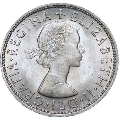 1959 Half Crown Value