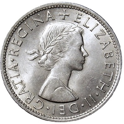 1960 UK Half Crown Value | 1960 British Half Crown Value