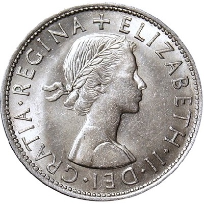 1962 Half Crown Value
