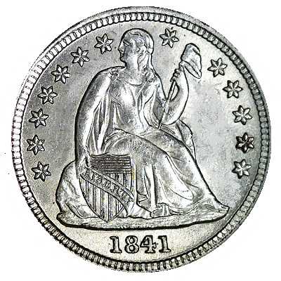 Dime 1841 Value
