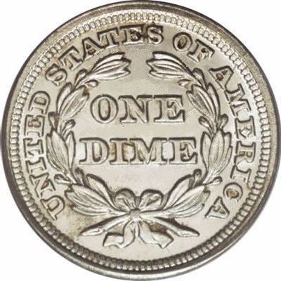  United States Dime 1850 Value