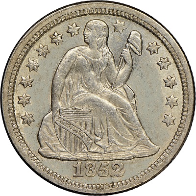 Dime 1852 Value