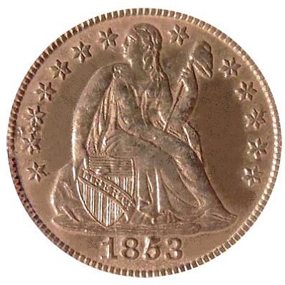 Dime 1853 Value
