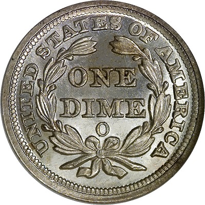  United States Dime 1857 Value