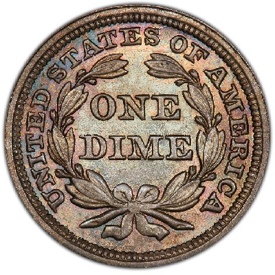  United States Dime 1858 Value