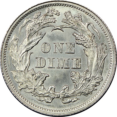  United States Dime 1862 Value
