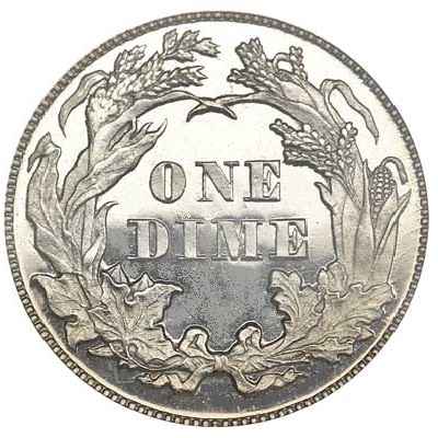  United States Dime 1867 Value