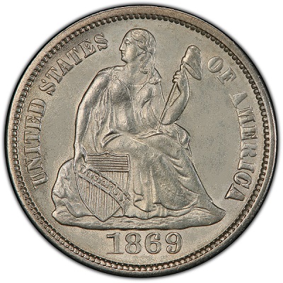 Dime 1869 Value