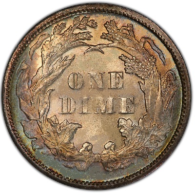  United States Dime 1870 Value