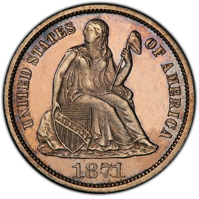 Dime 1871 Value