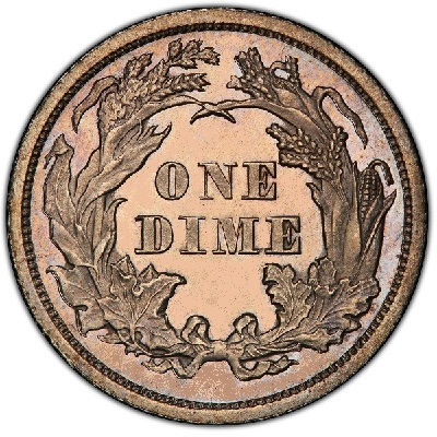  United States Dime 1871 Value