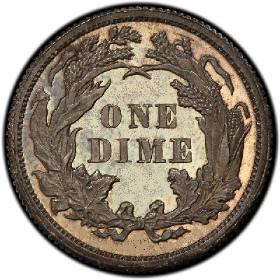  United States Dime 1876 Value