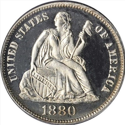 Dime 1880 Value