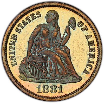 Dime 1881 Value