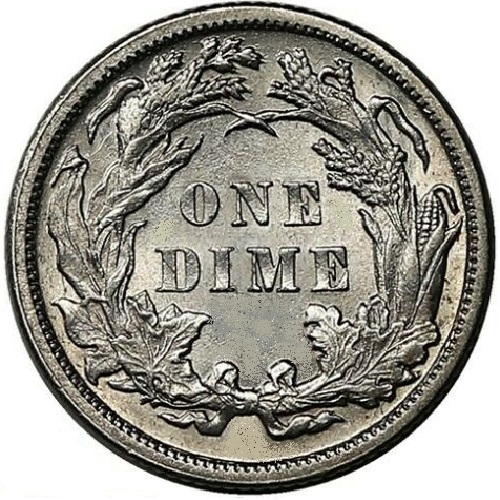  United States Dime 1891 Value