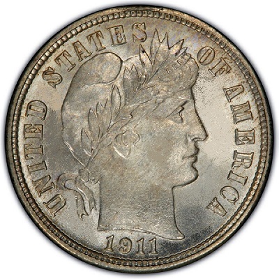 1911 US Dime Value