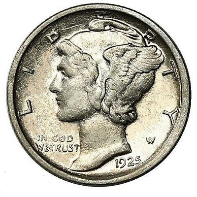 Dime 1925 Value