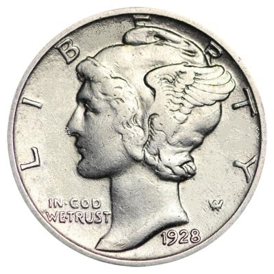 Dime 1928 Value