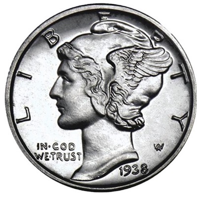 Dime 1938 Value