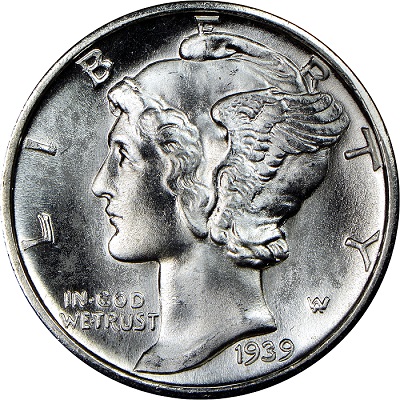 US 1939 Dime Value