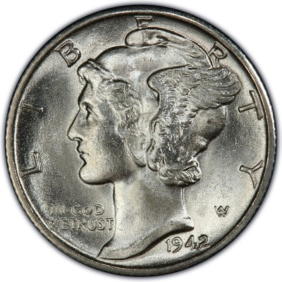 US 1942 Dime Value