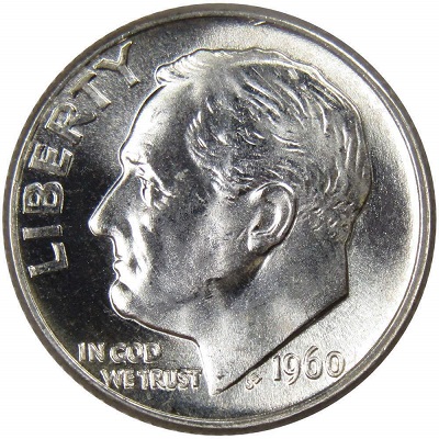 US 1960 Dime Value