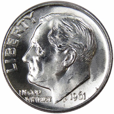 US 1961 Dime Value