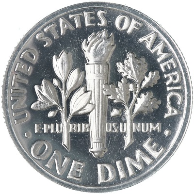  United States Dime 1973 Value