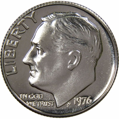 US 1976 Dime Value