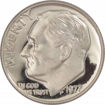 US 1977 Dime Value