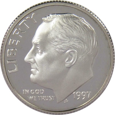 US 1997 Dime Value